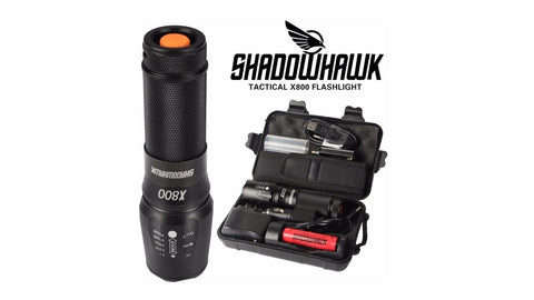 Genuina Linterna Shadowhawk X800 Lumen X2000 Con Estuche